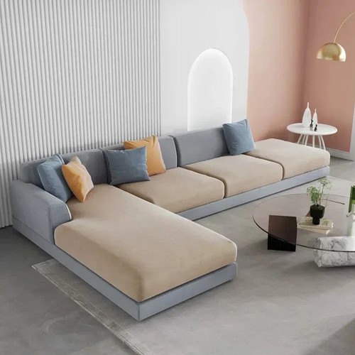 Velvet sofa cushion cover - sofa,