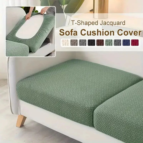 Jacquard sofa seat - jacquard, cushion