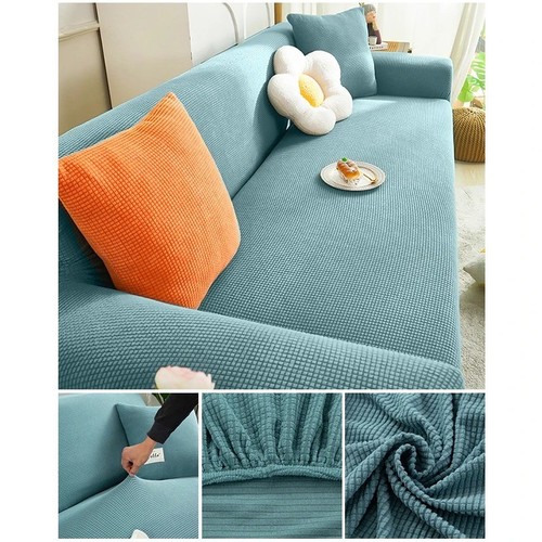 Elastic jacquard fabric sofa - jacquard,