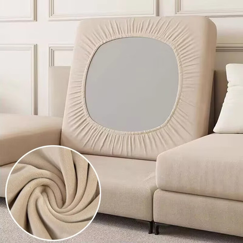 Velvet sofa cushion - sofa,