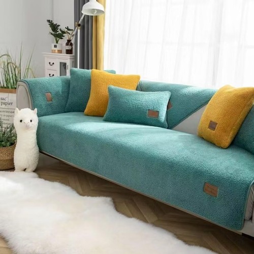 Sherpa fleece sofa - sherpa,